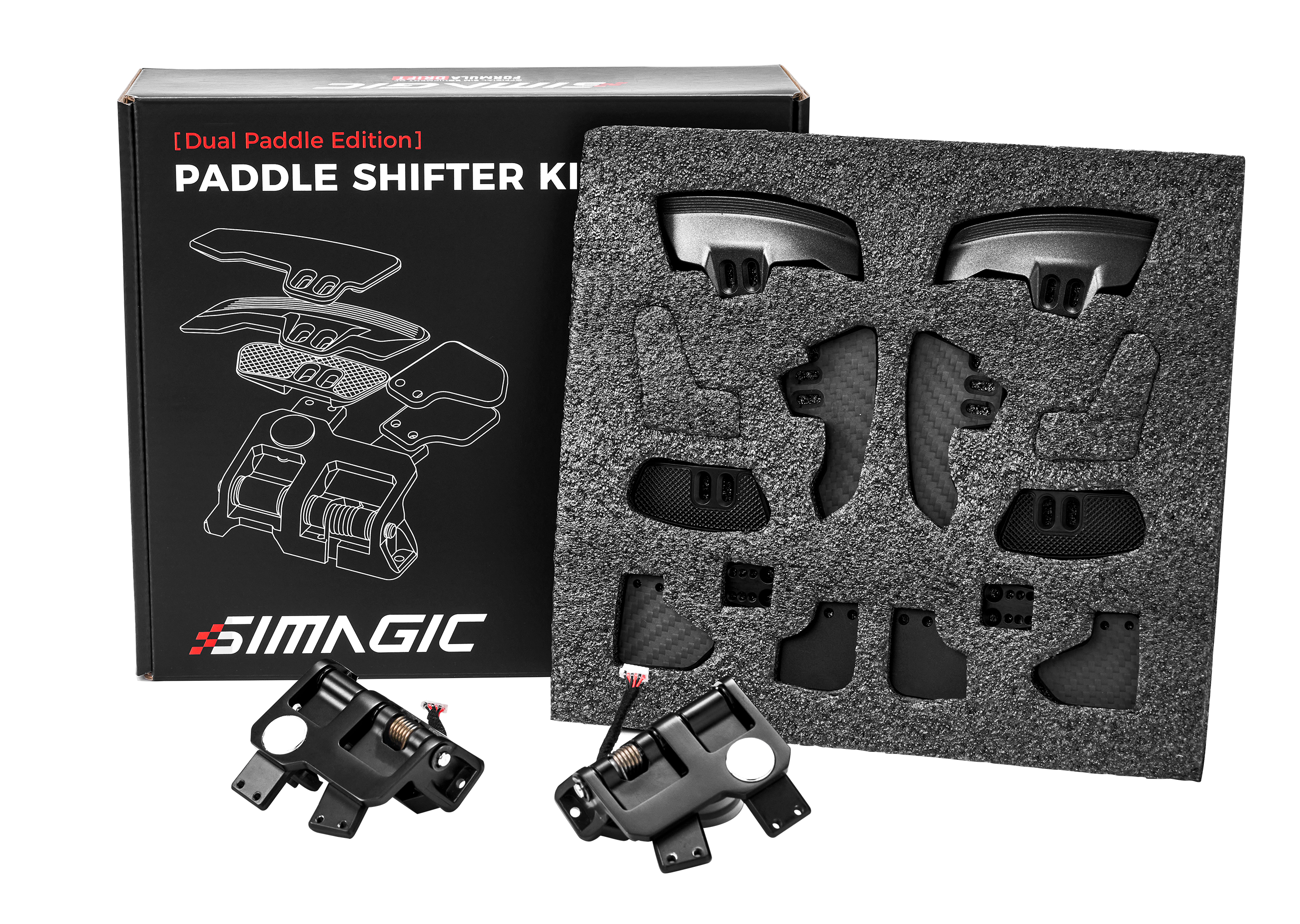 Simagic Neo X Hub paddle upgrade kit (dual) – Printed Sim Racing