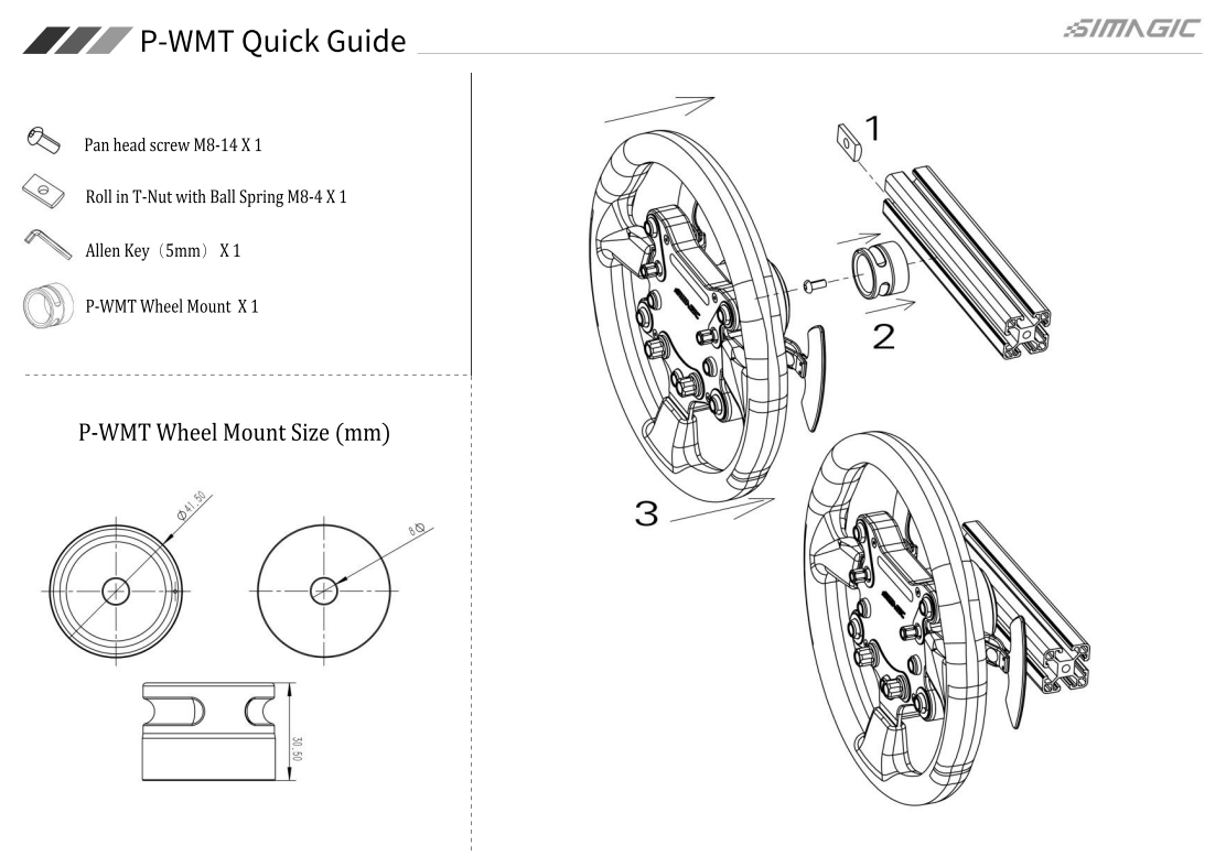 P-WMT Wheel Mount